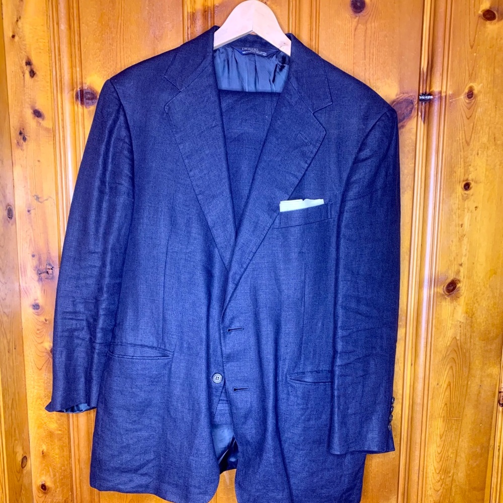 Polo Ralph Lauren men’s linen suit